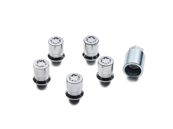 WHEEL LOCKS - CHROME PLATED FOR EXPOSED LUGS Part No M2DZ-1A043-A