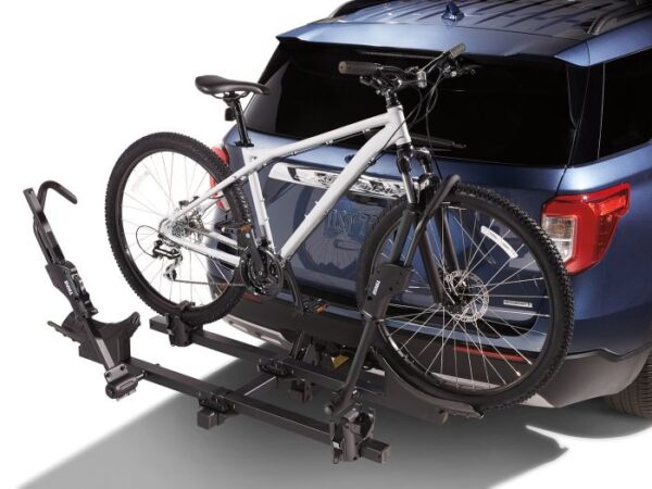 RACKS AND CARRIERS BY THULE - BIKE CARRIER, HITCH-MOUNTED, TILTING, CARRIES 2 BIKES Part No VKB3Z-7855100-Y