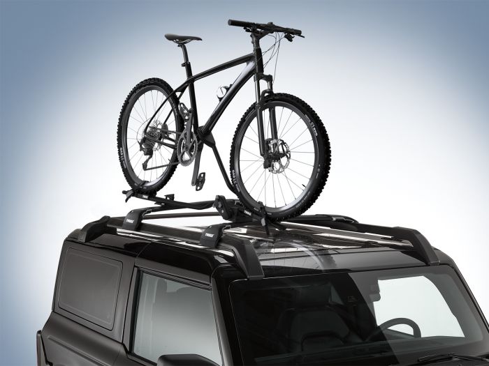 RACKS AND CARRIERS BY THULE - BIKE CARRIER, UPRIGHT, RACK MOUNTED, UPRIGHT Part No VM1PZ-7855100-K